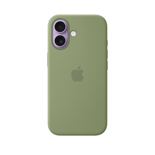 iPhone 17 Silicone Case with MagSafe — Light Moss