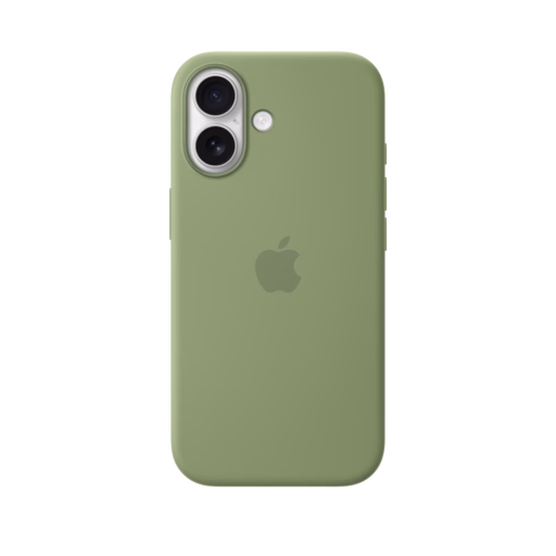 iPhone 17 Silicone Case with MagSafe — Light Moss