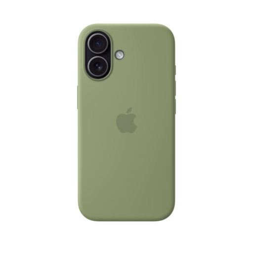 iPhone 17 Silicone Case with MagSafe — Light Moss