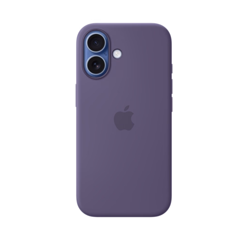 iPhone 17 Silicone Case with MagSafe — Purple Fog