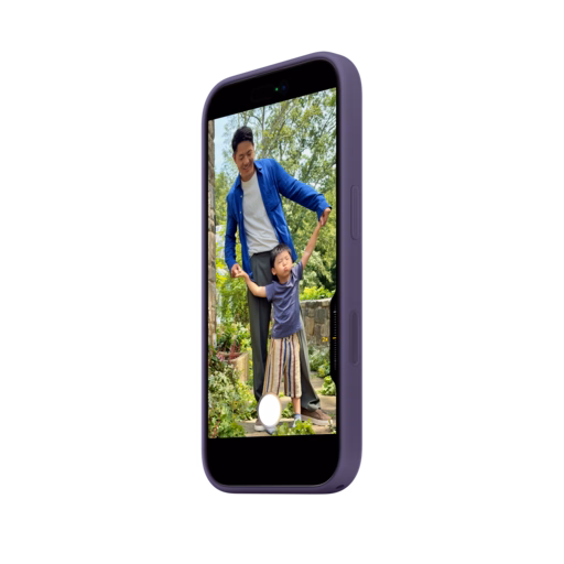 iPhone 17 Silicone Case with MagSafe — Purple Fog