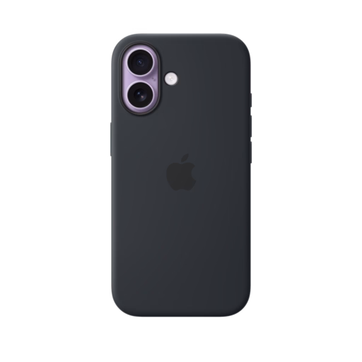 iPhone 17 Silicone Case with MagSafe — Black