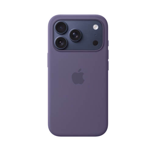 iPhone 17 Pro Silicone Case with MagSafe — Purple Fog