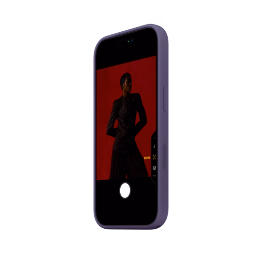iPhone 17 Pro Silicone Case with MagSafe — Purple Fog