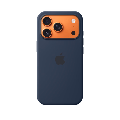 iPhone 17 Pro Silicone Case with MagSafe — Midnight