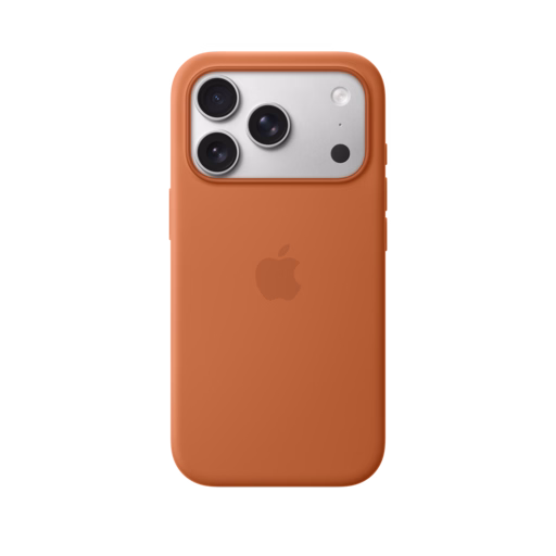 iPhone 17 Pro Silicone Case with MagSafe — Terra Cotta