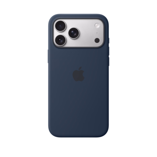 iPhone 17 Pro Max Silicone Case with MagSafe — Midnight