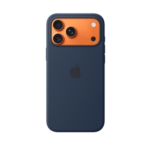 iPhone 17 Pro Max Silicone Case with MagSafe — Midnight