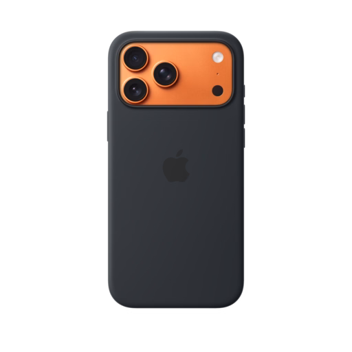 iPhone 17 Pro Max Silicone Case with MagSafe — Black