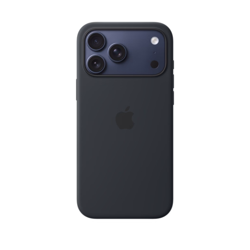 iPhone 17 Pro Max Silicone Case with MagSafe — Black