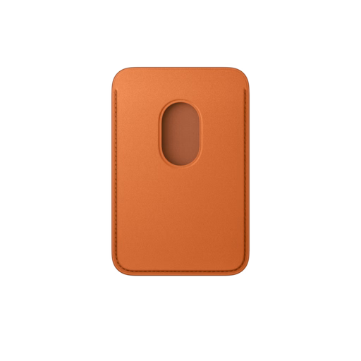 iPhone FineWoven Wallet with MagSafe — Fox Orange
