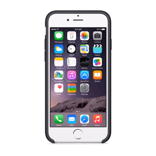 iPhone 6 Silicone Case — Black