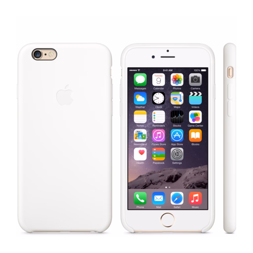 iPhone 6 Silicone Case — White