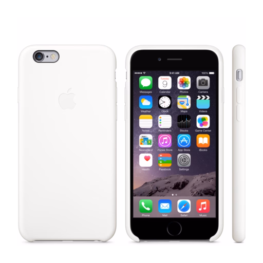 iPhone 6 Silicone Case — White