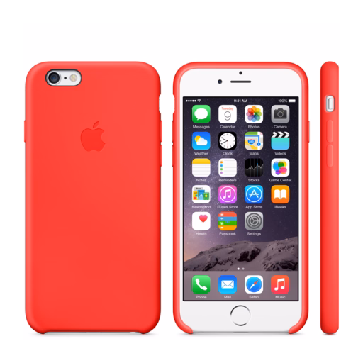 iPhone 6 Silicone Case — (PRODUCT)RED