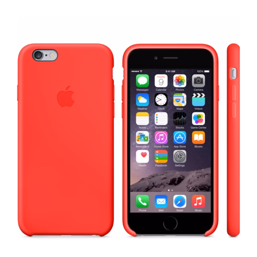 iPhone 6 Silicone Case — (PRODUCT)RED