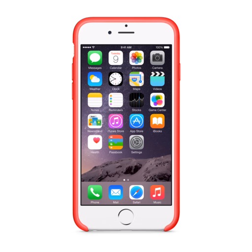 iPhone 6 Silicone Case — (PRODUCT)RED