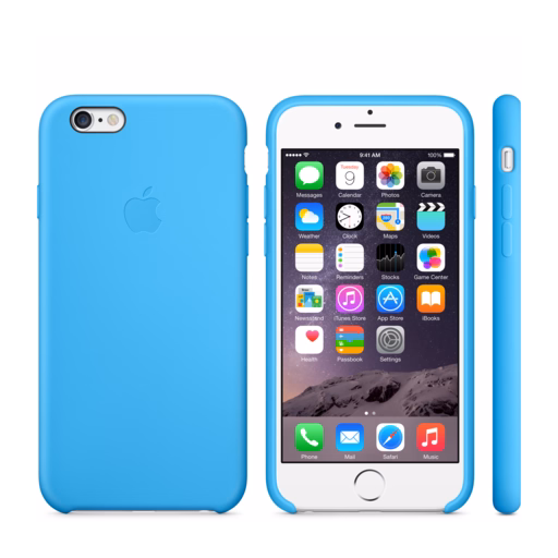 iPhone 6 Silicone Case — Blue