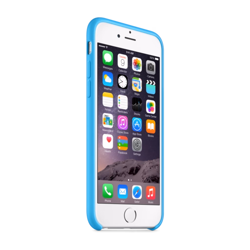 iPhone 6 Silicone Case — Blue