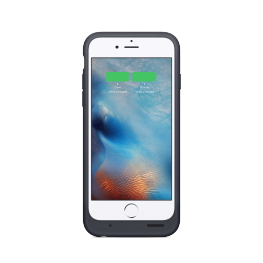 iPhone 6s Smart Battery Case — Charcoal Grey