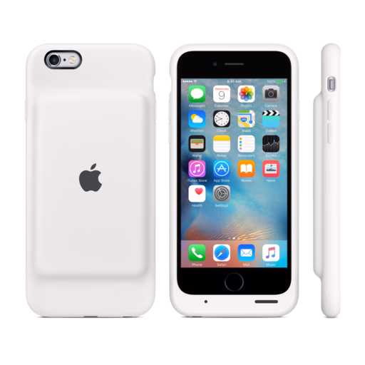 iPhone 6s Smart Battery Case — White