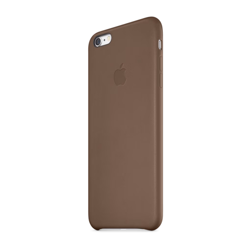 iPhone 6 Plus Leather Case — Olive Brown