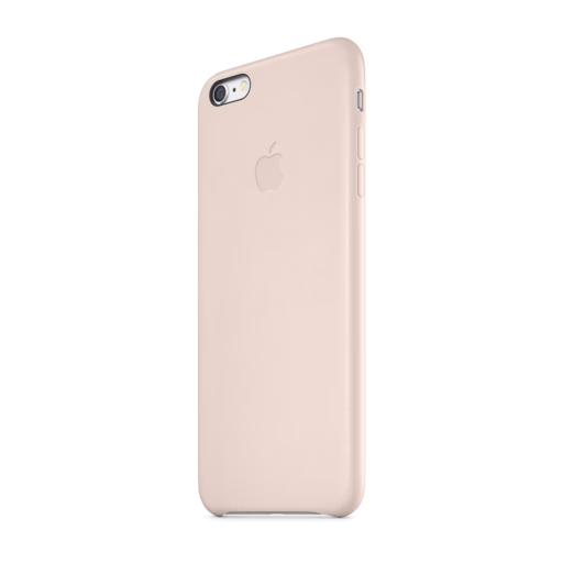 iPhone 6 Plus Leather Case — Soft Pink
