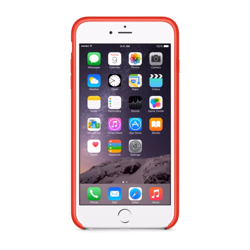 iPhone 6 Plus Leather Case — (PRODUCT)RED