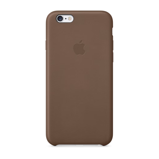iPhone 6-6s Leather Case — Olive Brown iPhone 6-6s Leather Case — Olive Brown
