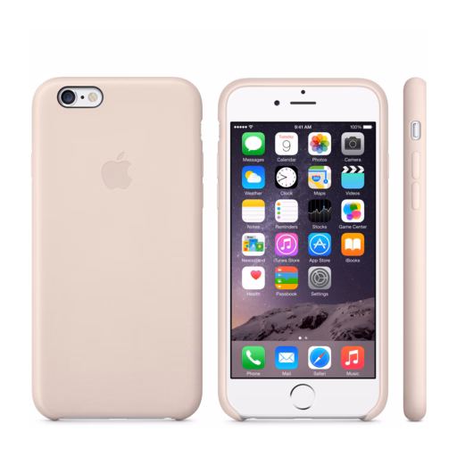 iPhone 6 Leather Case — Soft Pink