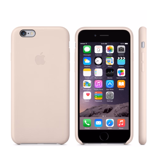 iPhone 6 Leather Case — Soft Pink