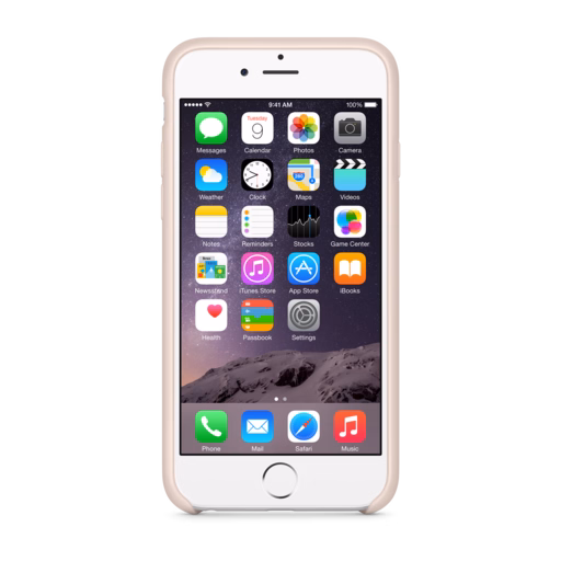 iPhone 6 Leather Case — Soft Pink