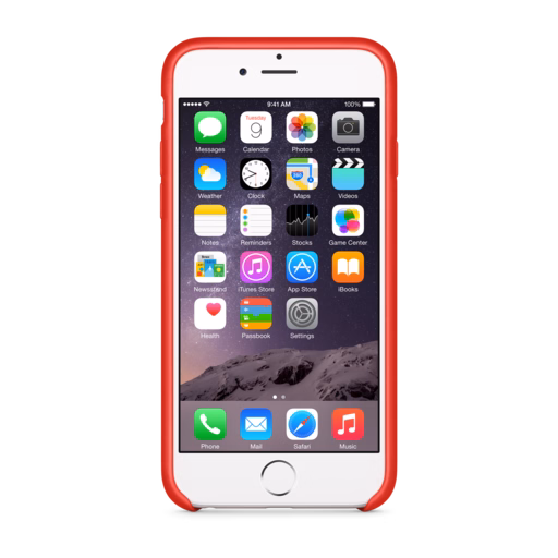iPhone 6 Leather Case — (PRODUCT)RED