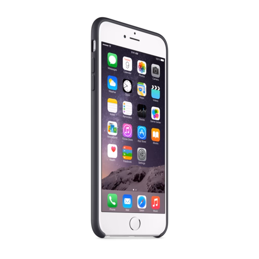 iPhone 6 Plus Silicone Case — Black