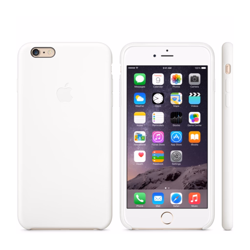 iPhone 6 Plus Silicone Case — White