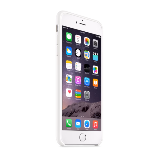iPhone 6 Plus Silicone Case — White