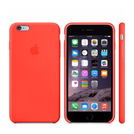 iPhone 6 Plus Silicone Case — (PRODUCT)RED