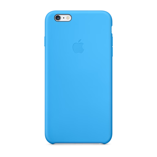 iPhone 6-6s Plus Silicone Case — Blue iPhone 6-6s Plus Silicone Case — Blue