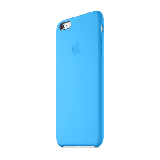 iPhone 6 Plus Silicone Case — Blue