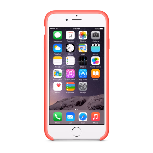 iPhone 6 Silicone Case — Pink