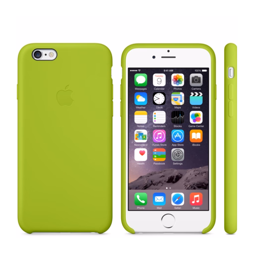 iPhone 6 Silicone Case — Green