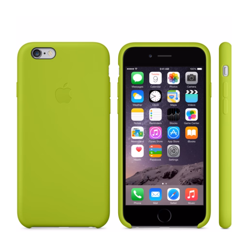 iPhone 6 Silicone Case — Green