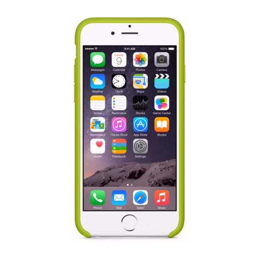 iPhone 6 Silicone Case — Green