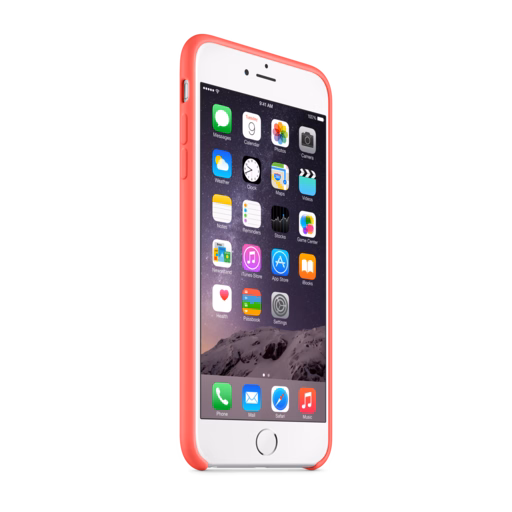 iPhone 6 Plus Silicone Case — Pink