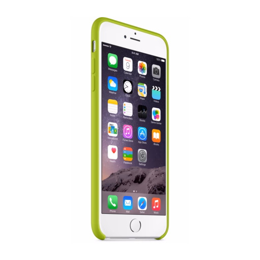 iPhone 6 Plus Silicone Case — Green