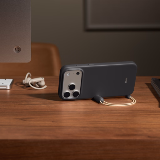 Beats iPhone 17 Pro Max Kickstand Case with MagSafe and Camera Control — Granite Grey