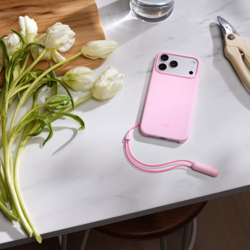 Beats iPhone 17 Pro Max Kickstand Case with MagSafe and Camera Control — Pebble Pink