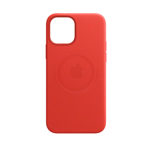 iPhone 12 mini Leather Case with MagSafe — (PRODUCT)RED