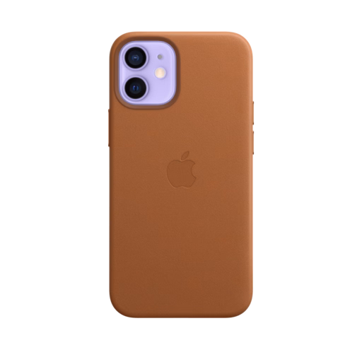 iPhone 12 mini Leather Case — Saddle Brown iPhone 12 mini Leather Case — Saddle Brown
