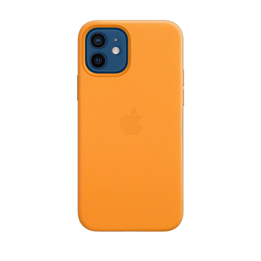 iPhone 12 & 12 Pro Leather Case — California Poppy iPhone 12 & 12 Pro Leather Case — California Poppy